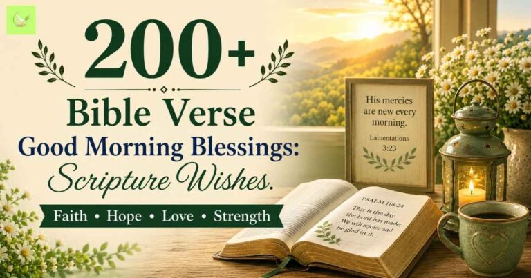Bible Verse Good Morning Blessings