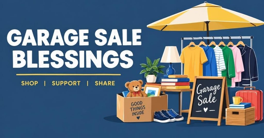 Garage Sale Blessings Instagram Post
