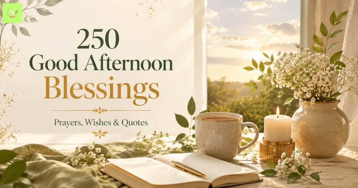 Good Afternoon Blessings