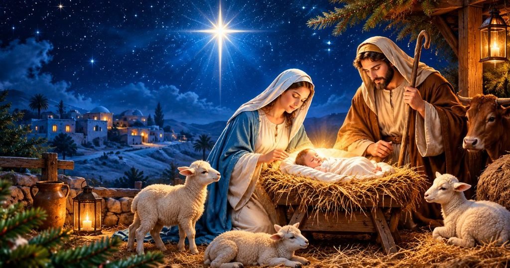 Merry Christmas Blessings GIF