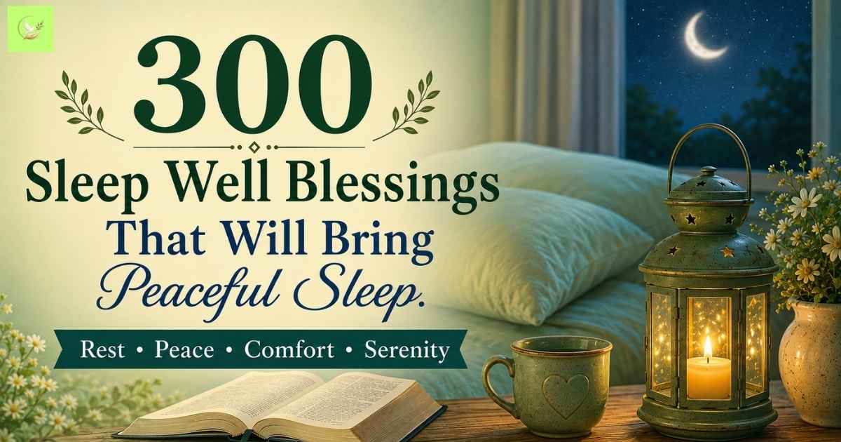 Sleep Well Blessings