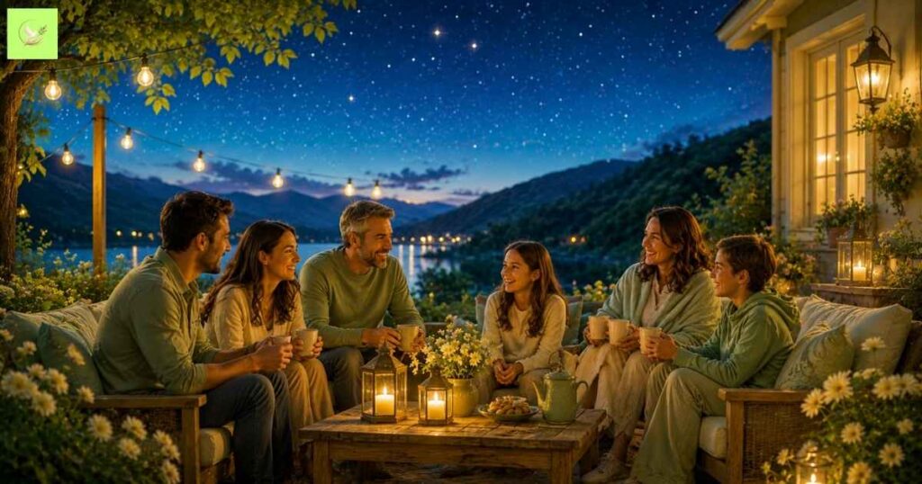good-night-blessings-for-family-and-friends-with-a-calm-evening-atmosphere