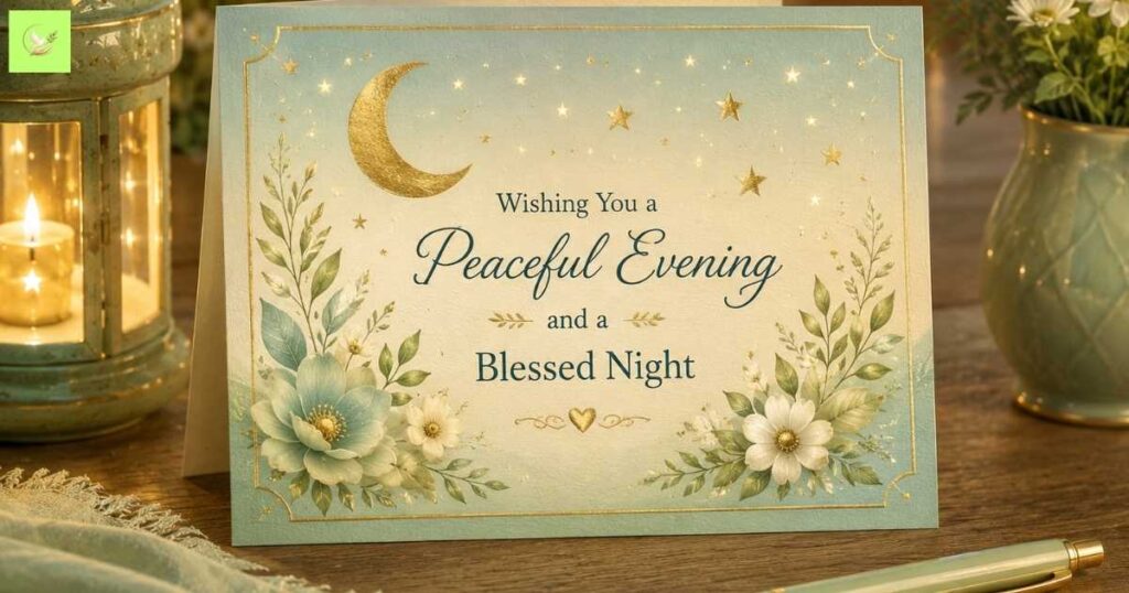good-night-blessings-quotes-and-sayings-on-a-beautiful-greeting-card