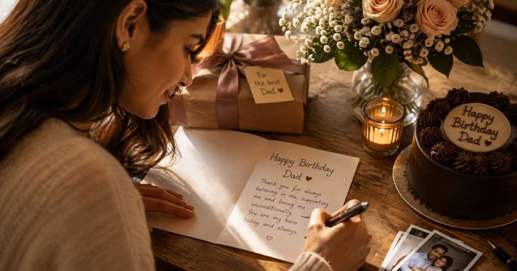 Birthday Card Messages for Dad