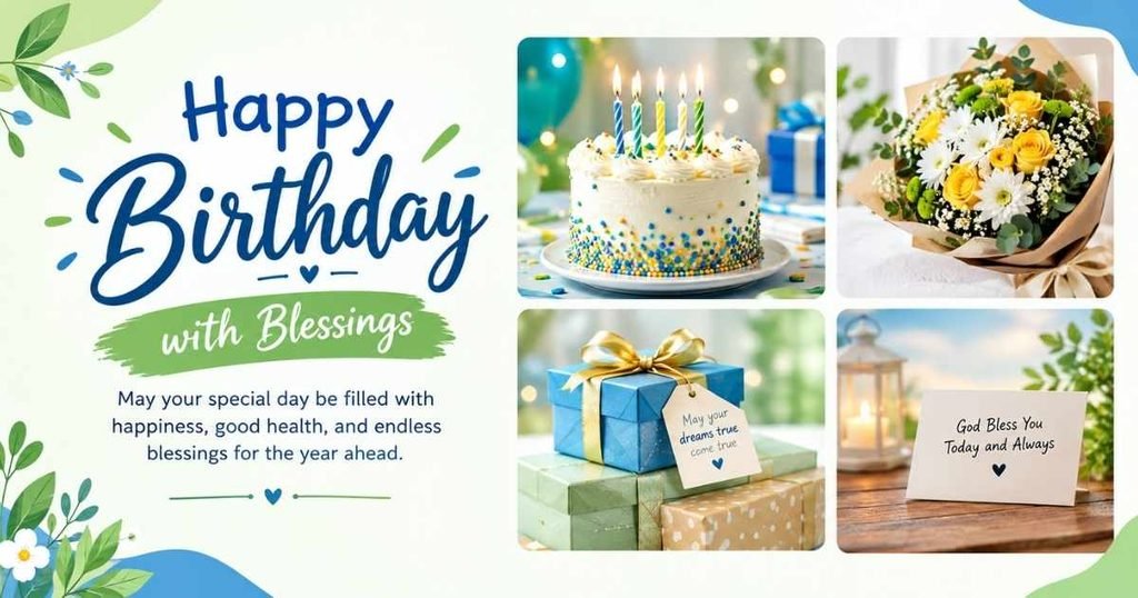 Happy Birthday with Blessings Images to Share