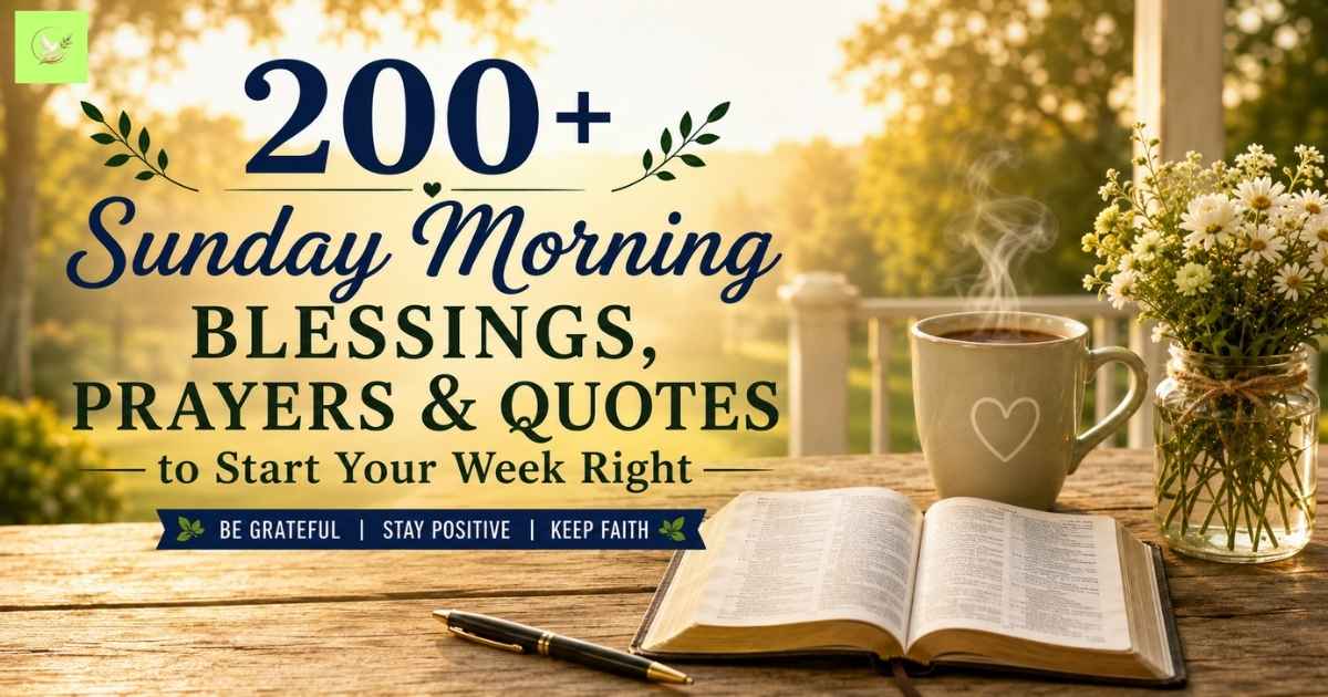 Sunday Morning Blessings