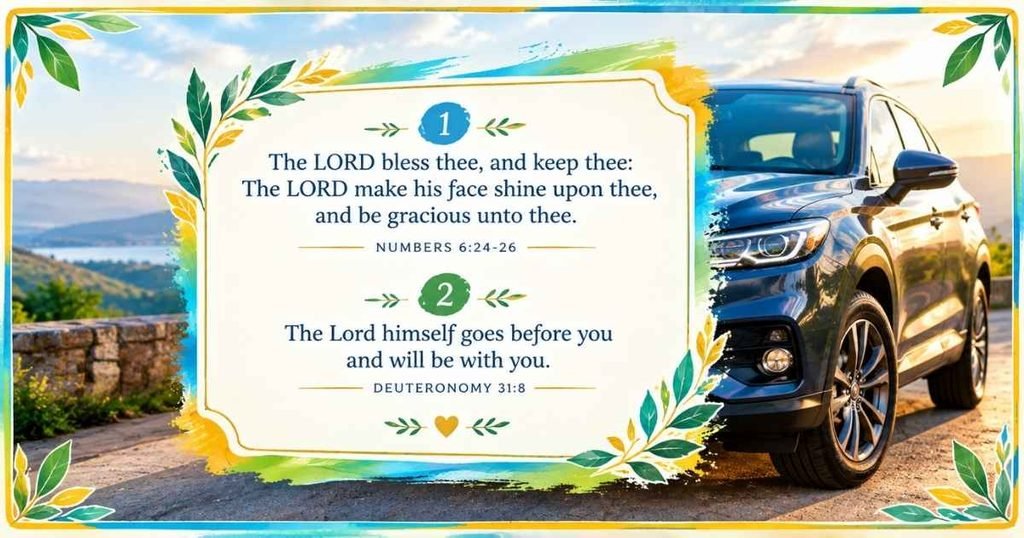 Bible Verse for Blessing a New Car