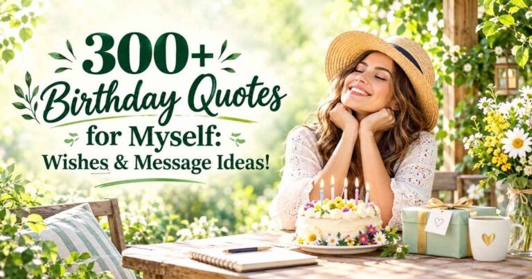 Birthday Quotes for Myself Wishes & Message