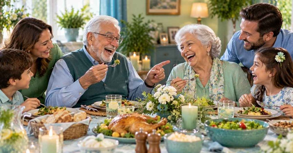 Funny Elderly Blessings for Dinner
