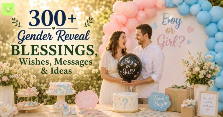 Gender Reveal Blessings