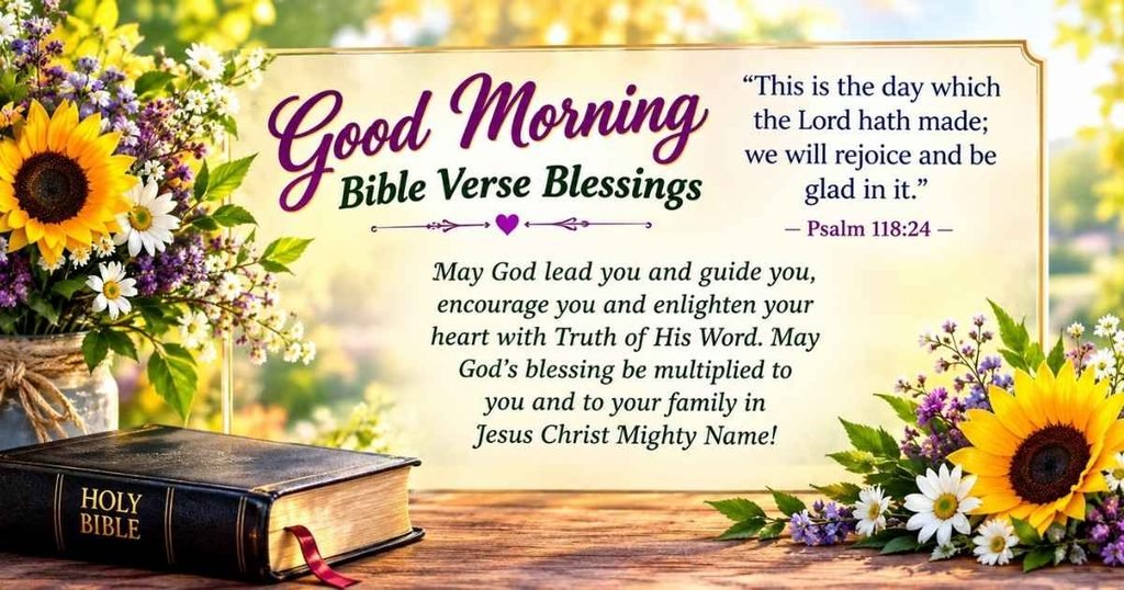 Good Morning Bible Verse GIF