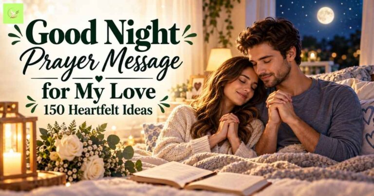Good Night Prayer Message for My Love