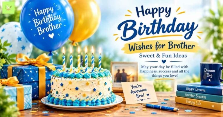 Happy Birthday Wishes for Brother