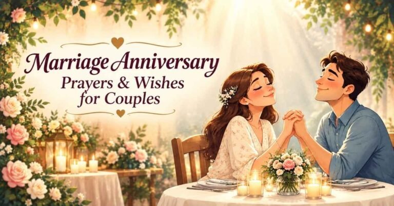 Marriage Anniversary Prayers & Wishes for Couples