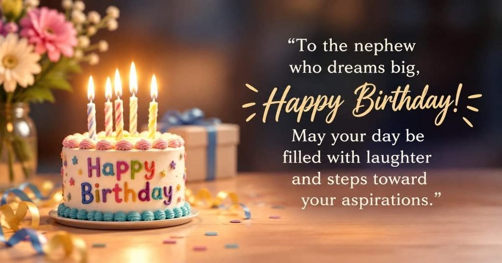 Milestone Happy Birthday Wishes for Nephew