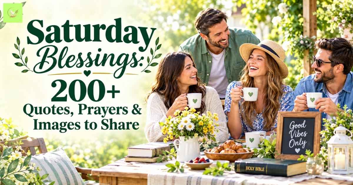 Saturday Blessings