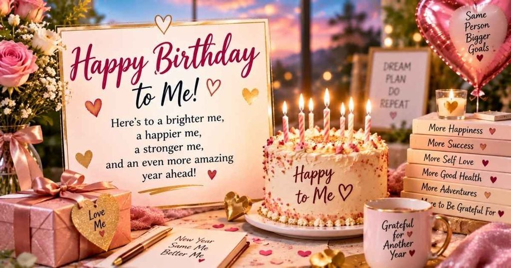 Short Birthday Wishes for Myself