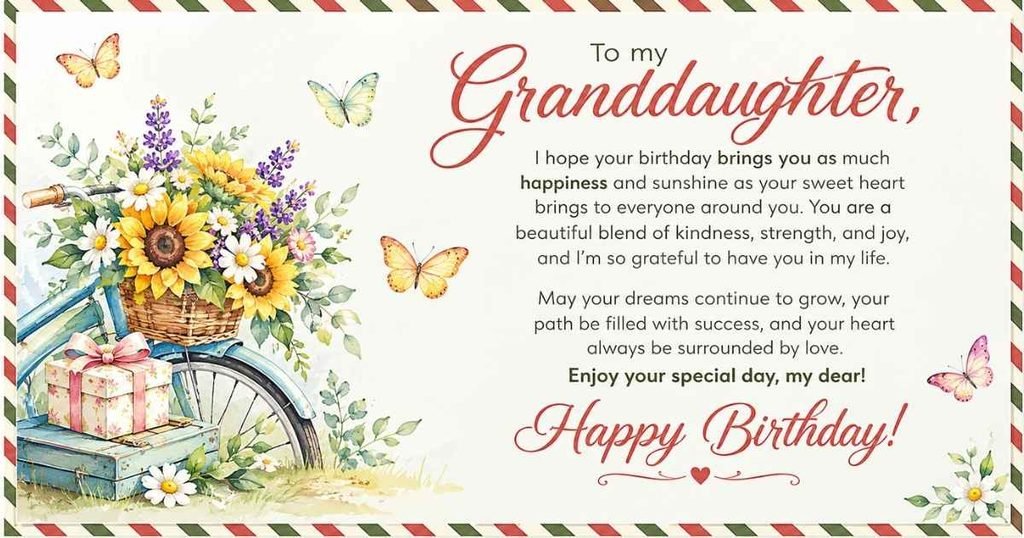 Sweet 16 Birthday Wishes for Goddaughter