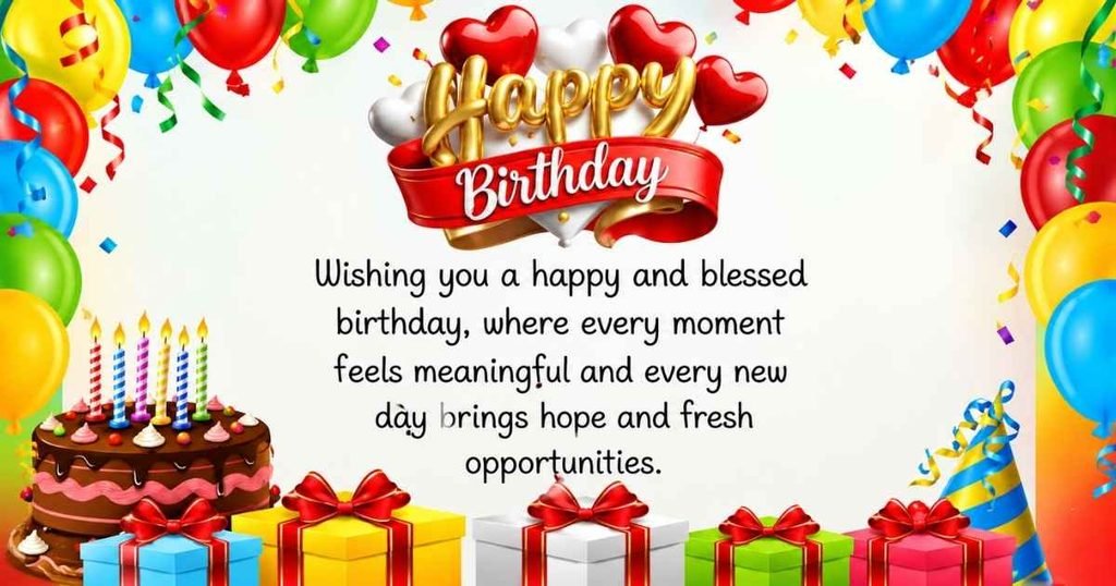 birthday blessings and wishes